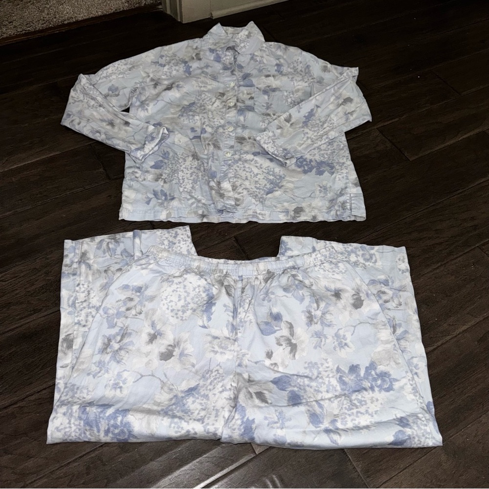 Charter Club Floral women  Shirt and Pants Set
